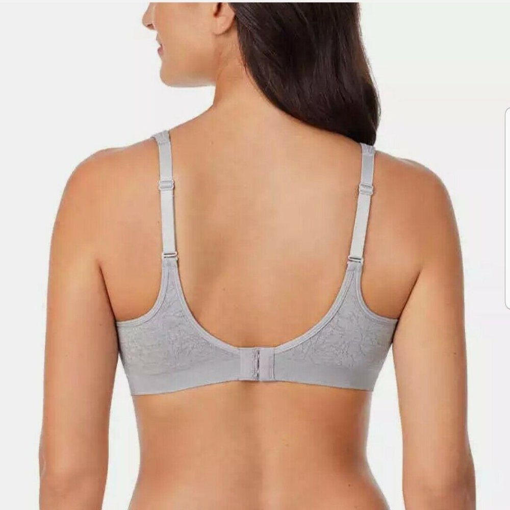 2 Pack Carole Hochman Seamless Bra Wire Free - Picture 3 of 9